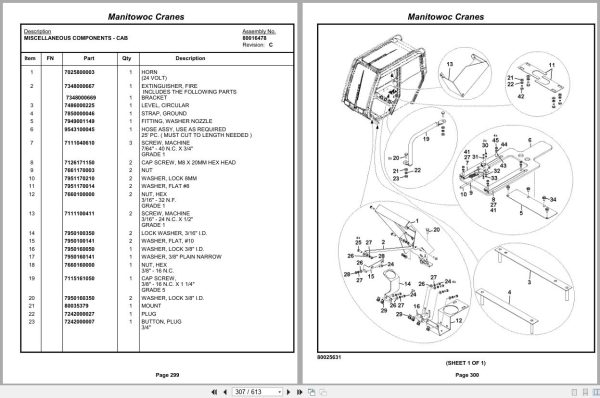 Grove Crane TMC540 190002 Parts Manual (2)