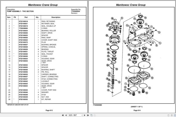 Grove Crane TMS475LP 32529 Parts Manual (2)