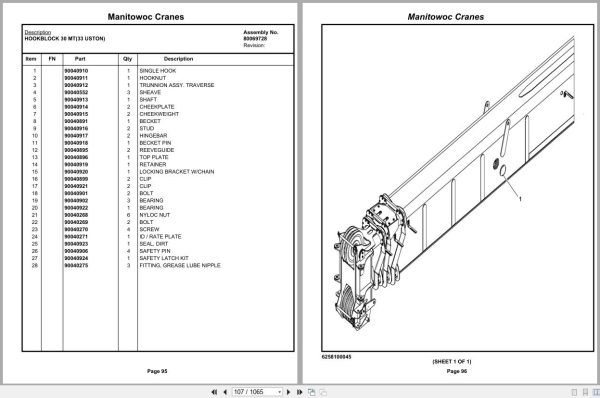 Grove Crane TMS500 2 236558 Parts Manual (2)