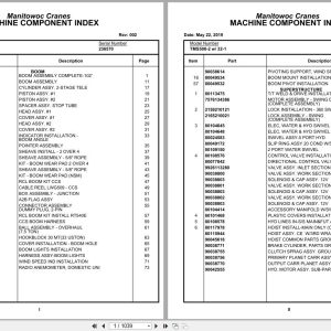 Grove Crane TMS500 2 236570 Parts Manual (1)
