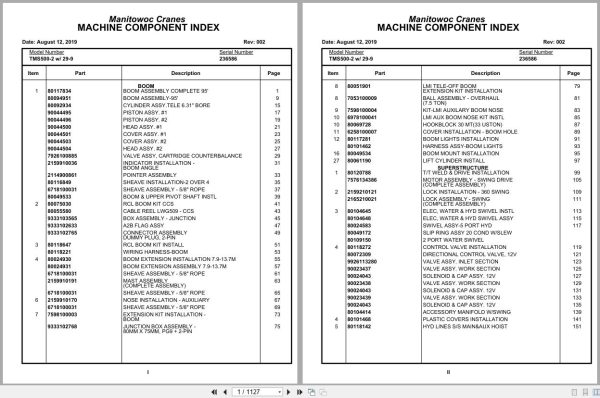 Grove Crane TMS500 2 236586 Parts Manual (1)