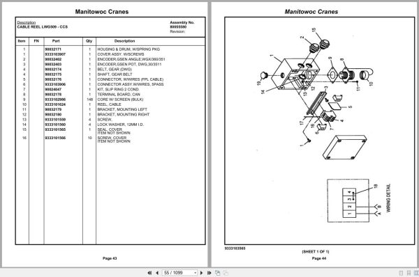 Grove Crane TMS500 2 236594 Parts Manual (2)
