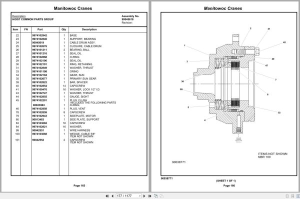 Grove Crane TMS500 2 236602 Parts Manual (2)