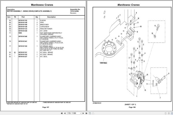 Grove Crane TMS500 2 236607 Parts Manual (2)