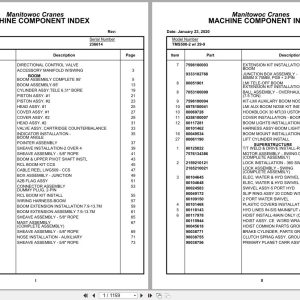 Grove Crane TMS500 2 236614 Parts Manual (1)