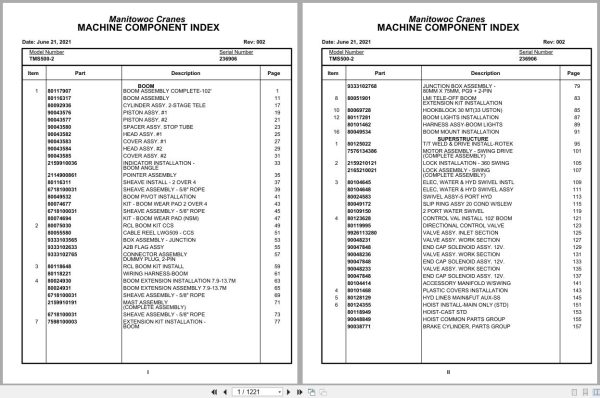 Grove Crane TMS500 2 236906 Parts Manual (1)