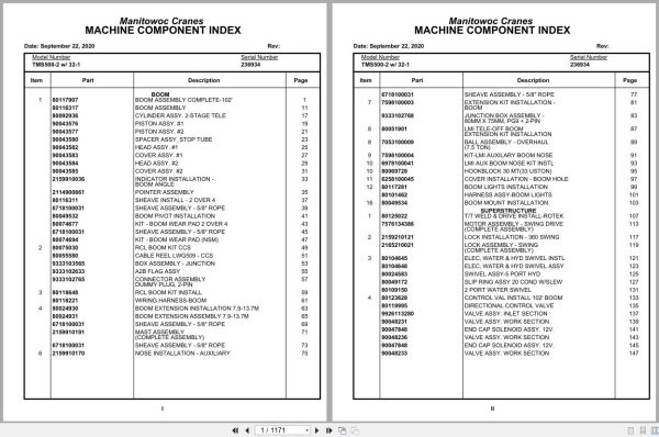 Grove Crane TMS500 2 236934 Parts Manual (1)