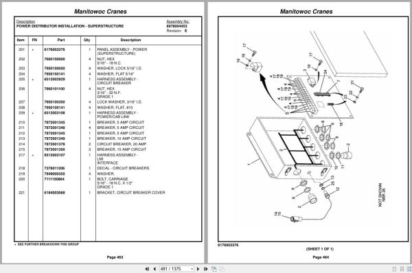 Grove Crane TMS540 220343 Parts Manual (2)