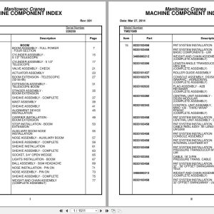 Grove Crane TMS700B 220250 Parts Manual 2014 (1)
