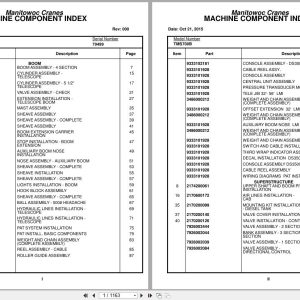 Grove Crane TMS700B 70499 Parts Manual 2015 (1)