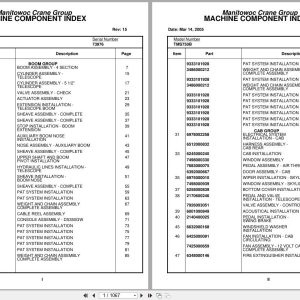 Grove Crane TMS750B 73976 Parts Manual 2005 (1)