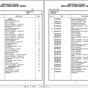 Grove Crane TMS750B 81049 Parts Manual 2022 (1)