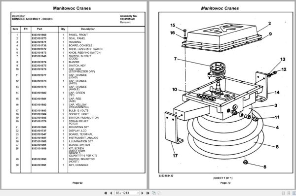 Grove Crane TMS750B 82527 Parts Manual 2021 (2)