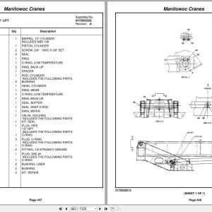 Grove Crane TMS750B 84462 Parts Manual 2009 (2)