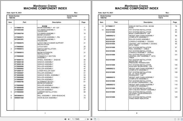 Grove Crane TMS760 75619 Parts Manual 2021 (1)