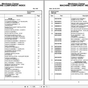Grove Crane TMS760E 222001 Parts Manual 2012 (1)
