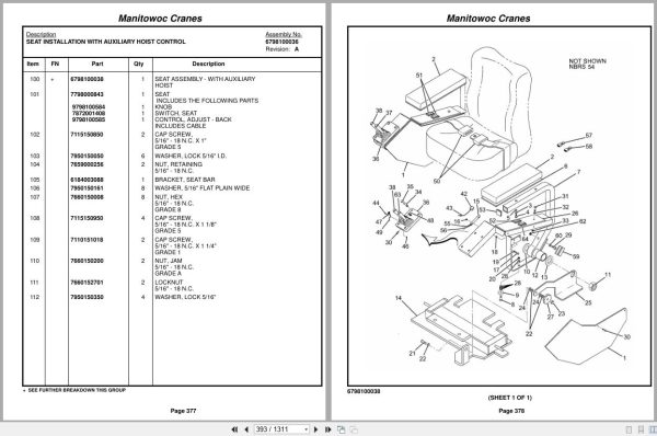 Grove Crane TMS760E 222063 Parts Manual 2014 (2)