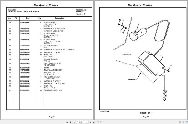 Grove Crane TMS760E 235305 Parts Manual 2016 (2)
