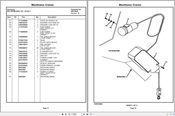 Grove Crane TMS760E 236938 Parts Manual 2021 (2)