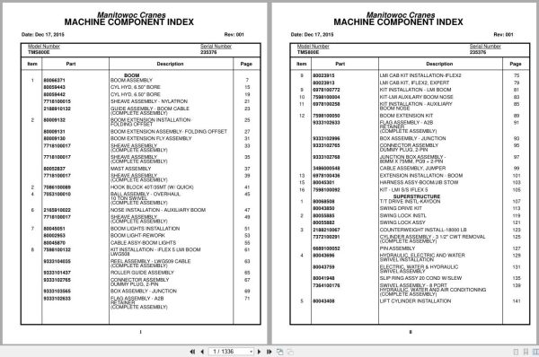Grove Crane TMS800E 235376 Parts Manual 2015 (1)