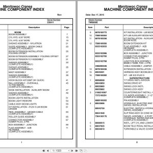 Grove Crane TMS800E 235411 Parts Manual 2015 (1)