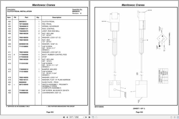 Grove Crane TMS800E 235834 Parts Manual 2017 (2)
