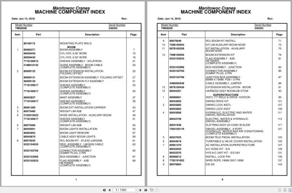 Grove Crane TMS800E 236203 Parts Manual 2018 (1)