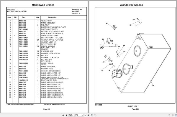 Grove Crane TMS800E 236775 Parts Manual 2020 (2)