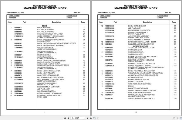 Grove Crane TMS800E 236807 Parts Manual 2019 (1)