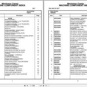 Grove Crane TMS800E 400045 Parts Manual 2015 (1)