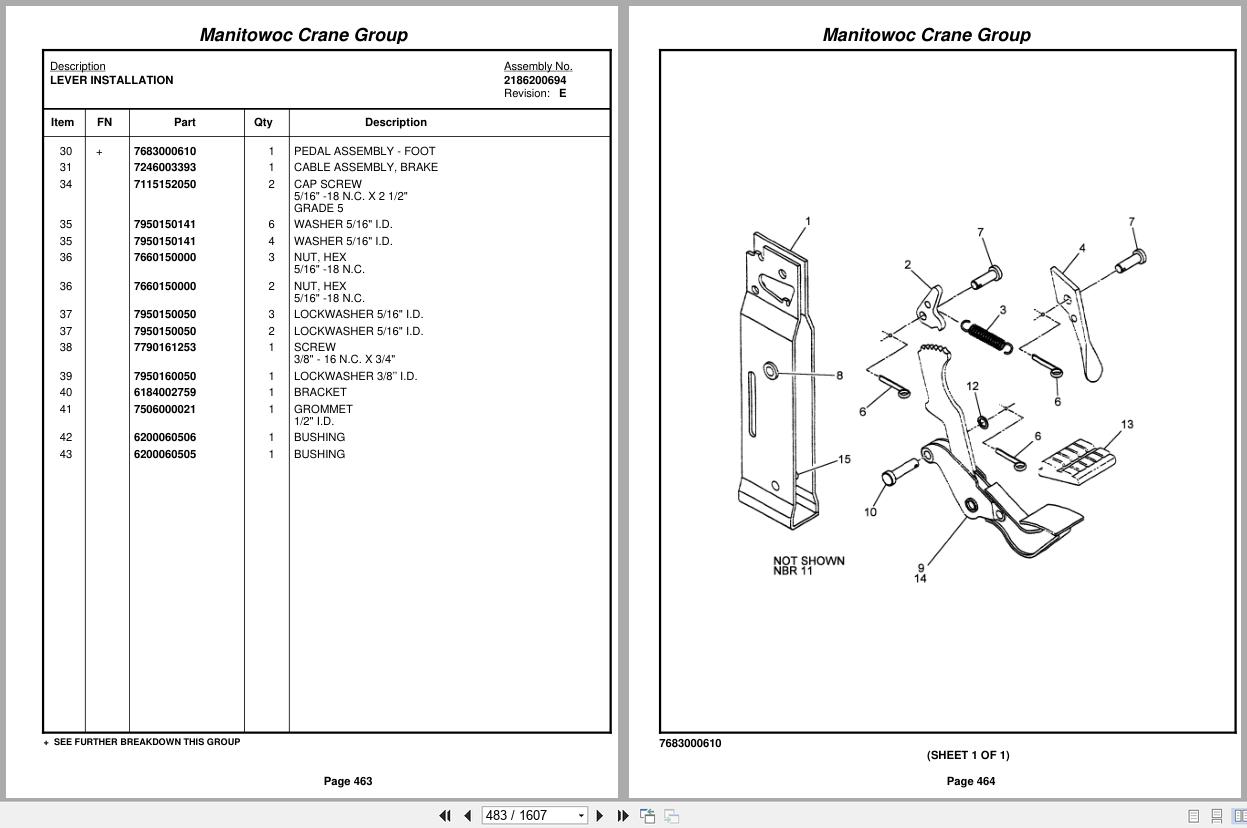 Grove Crane TMS870 86773 Parts Manual 2006 (2)