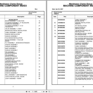 Grove Crane TMS870 87107 Parts Manual 2007 (1)