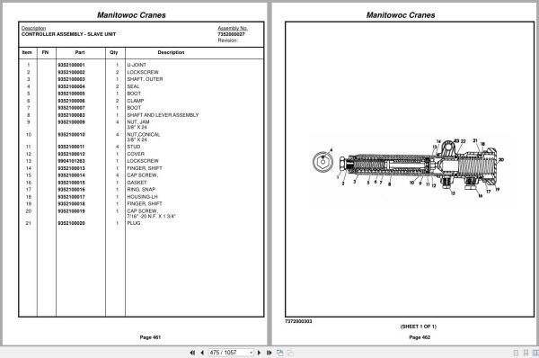 Grove Crane TMS875 68205 Parts Manual 2017 (2)