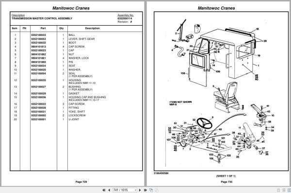 Grove Crane TMS875B 78598 Parts Manual 2015 (2)