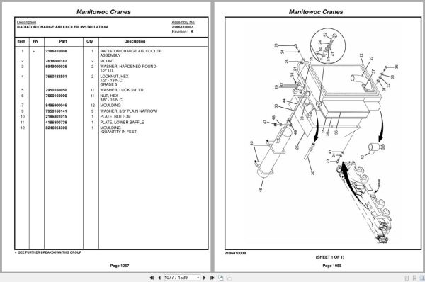 Grove Crane TMS875C 221576 Parts Manual 2014 (2)