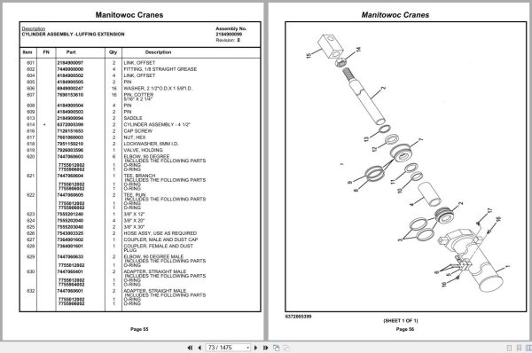 Grove Crane TMS875C 221865 Parts Manual 2019 (2)