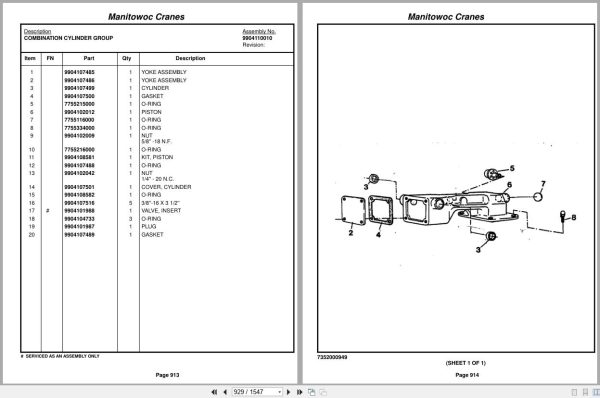 Grove Crane TMS9000 2 115t 235827 Parts Manual 2018 (2)