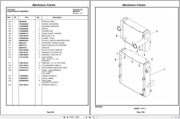 Grove Crane TMS9000 2 115t 235896 Parts Manual 2018 (2)