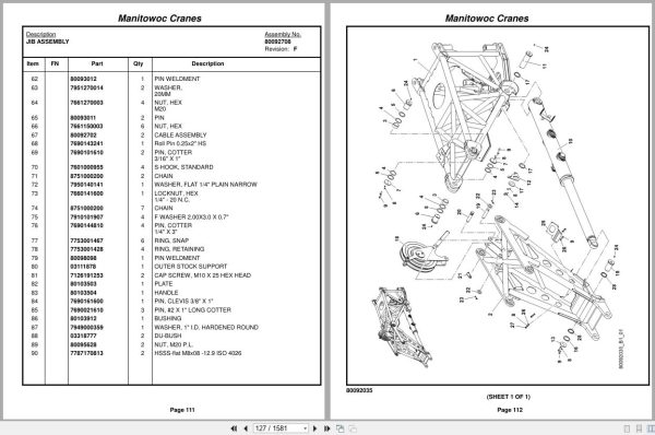 Grove Crane TMS9000 2 115t 235901 Parts Manual 2018 (2)