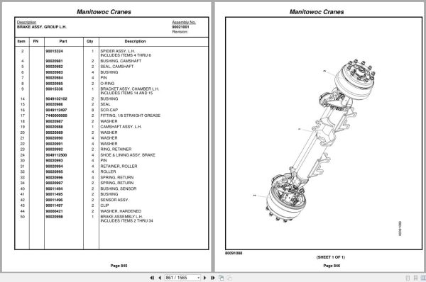 Grove Crane TMS9000 2 115t 236136 Parts Manual 2018 (2)