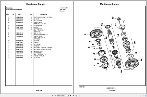Grove Crane TMS9000 2 115t 236240 Parts Manual 2018 (2)