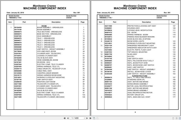 Grove Crane TMS9000 2 115t 236393 Parts Manual 2019 (1)