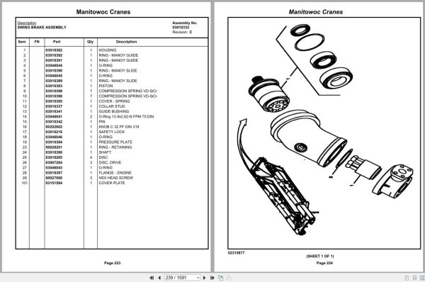 Grove Crane TMS9000 2 115t 236399 Parts Manual 2019 (2)