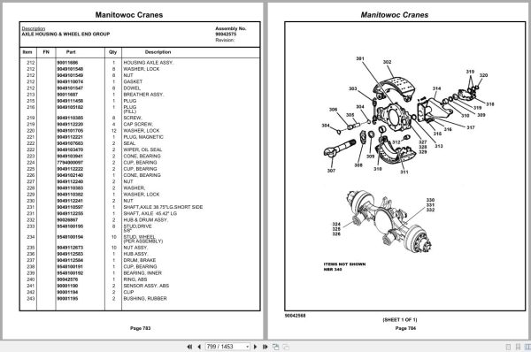 Grove Crane TMS9000 2 115t 236404 Parts Manual 2019 (2)