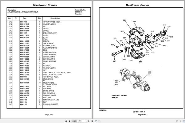 Grove Crane TMS9000 2 115t 236435 Parts Manual 2019 (2)