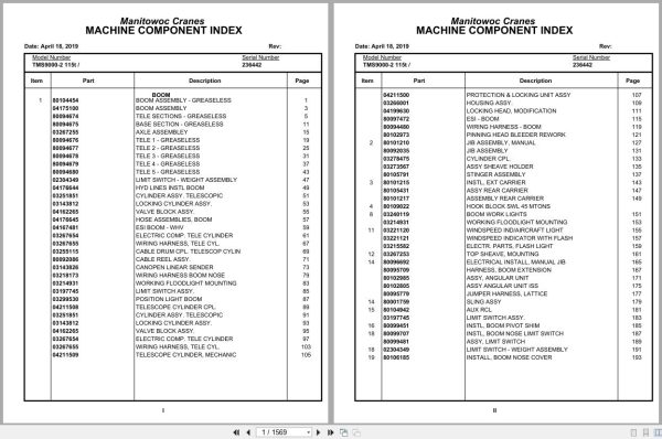 Grove Crane TMS9000 2 115t 236442 Parts Manual 2019 (1)