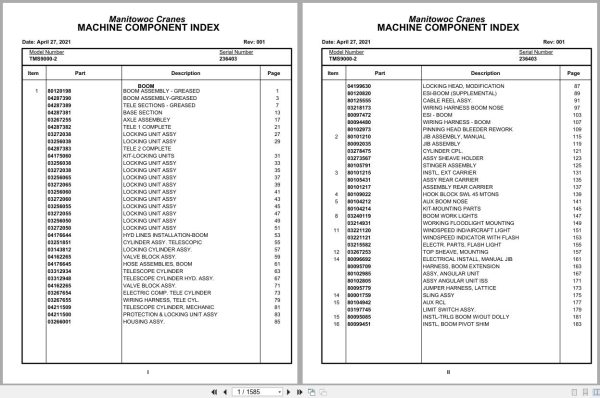 Grove Crane TMS9000 2 236403 Parts Manual 2021 (1)