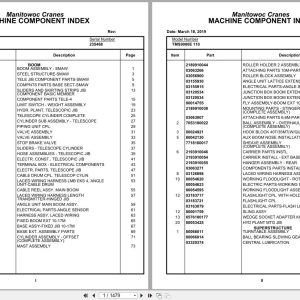 Grove Crane TMS9000E 110 235468 Parts Manual 2019 (1)