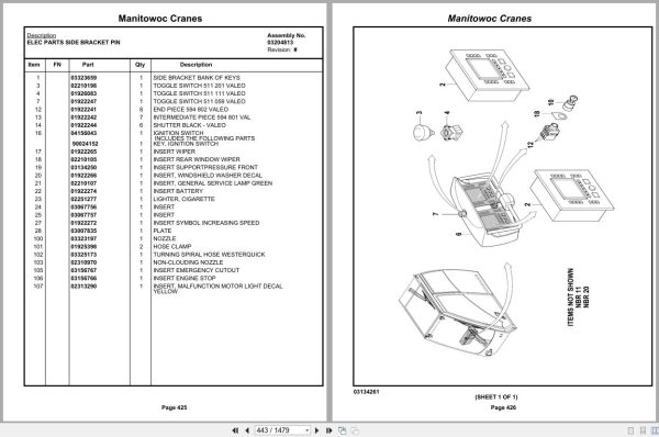 Grove Crane TMS9000E 110 235468 Parts Manual 2019 (2)