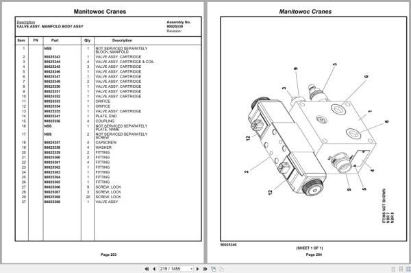 Grove Crane TMS9000E 110 235522 Parts Manual 2019 (2)